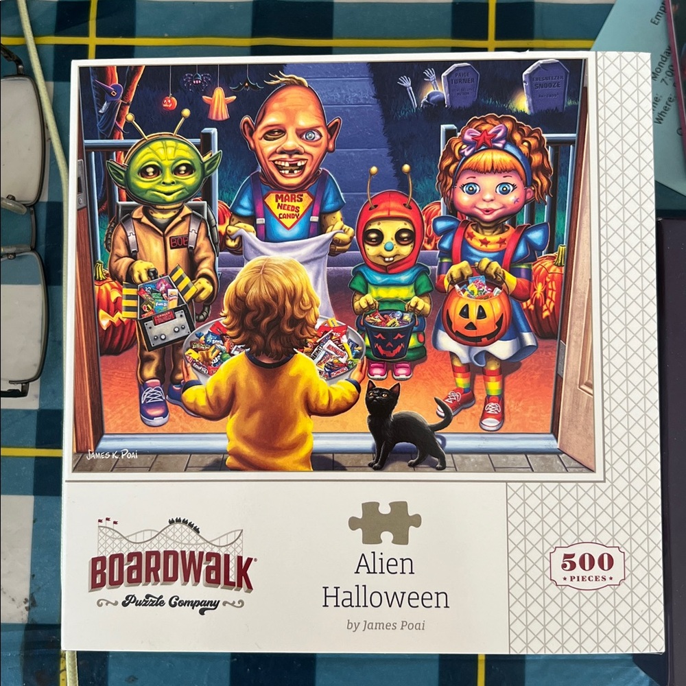 Alien Halloween Puzzle